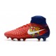 Nike Magista Obra 2 FG Nouveaux 2017 Crampons Foot Barcelona Rouge Bleu