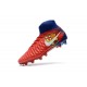 Nike Magista Obra 2 FG Nouveaux 2017 Crampons Foot Barcelona Rouge Bleu