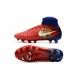 Nike Magista Obra 2 FG Nouveaux 2017 Crampons Foot Barcelona Rouge Bleu