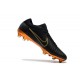 Crampons Pour Hommes - Nike Mercurial Vapor Flyknit Ultra FG Or Noir