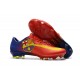 Nike Mercurial Vapor XI FG ACC Crampon Homme Barcelona Rouge Bleu Jaune