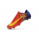 Nike Mercurial Vapor XI FG ACC Crampon Homme Barcelona Rouge Bleu Jaune