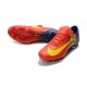 Nike Mercurial Vapor XI FG ACC Crampon Homme Barcelona Rouge Bleu Jaune