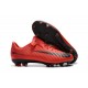 Nike Mercurial Vapor XI FG ACC Crampon Homme Rouge Noir