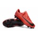 Nike Mercurial Vapor XI FG ACC Crampon Homme Rouge Noir