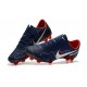 Nike Mercurial Vapor XI FG ACC Crampon Homme Bleu Rouge