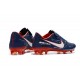 Nike Mercurial Vapor XI FG ACC Crampon Homme Bleu Rouge