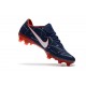 Nike Mercurial Vapor XI FG ACC Crampon Homme Bleu Rouge