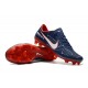 Nike Mercurial Vapor XI FG ACC Crampon Homme Bleu Rouge