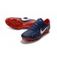 Nike Mercurial Vapor XI FG ACC Crampon Homme Bleu Rouge