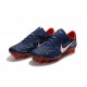 Nike Mercurial Vapor XI FG ACC Crampon Homme Bleu Rouge