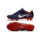 Nike Mercurial Vapor XI FG ACC Crampon Homme Bleu Rouge