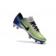 Nike Mercurial Vapor XI FG ACC Crampon Homme Argent Bleu