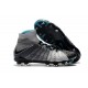 Crampon Foot Nouveaux Nike Hypervenom Phantom III DF FG ACC - Gris Noir Bleu