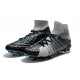 Crampon Foot Nouveaux Nike Hypervenom Phantom III DF FG ACC - Gris Noir Bleu