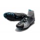 Crampon Foot Nouveaux Nike Hypervenom Phantom III DF FG ACC - Gris Noir Bleu