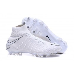 Crampon Foot Nouveaux Nike Hypervenom Phantom III DF FG ACC - Tout Blanc