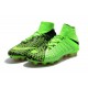 Crampon Foot Nouveaux Nike Hypervenom Phantom III DF EA FG ACC - Vert Noir Or