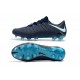 Nouvelles Crampons de Football Nike Hypervenom Phantom III FG Bleu Blanc