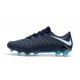 Nouvelles Crampons de Football Nike Hypervenom Phantom III FG Bleu Blanc