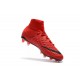 Crampon Foot Nouveaux Nike Hypervenom Phantom III DF FG ACC - Rouge Noir