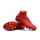 Crampon Foot Nouveaux Nike Hypervenom Phantom III DF FG ACC - Rouge Noir