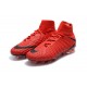 Crampon Foot Nouveaux Nike Hypervenom Phantom III DF FG ACC - Rouge Noir