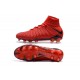 Crampon Foot Nouveaux Nike Hypervenom Phantom III DF FG ACC - Rouge Noir