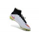 Nouveau Chaussures de Football Nike Mercurial Superfly IV FG Blanc Rose Noir