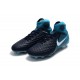 Nike Magista Obra 2 FG Nouveaux Crampons Foot Pour Hommes Blanc Bleu Noir