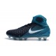 Nike Magista Obra 2 FG Nouveaux Crampons Foot Pour Hommes Blanc Bleu Noir