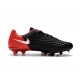 Nouvelles Chaussures de Football Nike Magista Opus II FG Noir Rouge Blanc