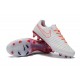 Nouveau Crampons Foot Nike Magista Opus II FG Chaussures Blanc Orange