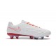 Nouveau Crampons Foot Nike Magista Opus II FG Chaussures Blanc Orange