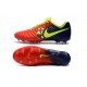 Nouveau Crampons foot Nike Tiempo Legend VII FG Rouge Bleu Volt