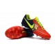Nouveau Crampons foot Nike Tiempo Legend VII FG Rouge Bleu Volt
