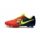 Nouveau Crampons foot Nike Tiempo Legend VII FG Rouge Bleu Volt