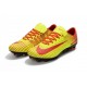 Nike Mercurial Vapor XI FG ACC Crampon Homme Rouge Jaune