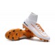 Chaussures de football pour Hommes - Nike Mercurial Superfly 5 FG Blanc Or
