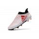 Nouvelle Crampons de Football adidas X 17+ Purespeed FG Blanc Rouge Noir