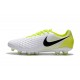 Nouvelles Chaussures de Football Nike Magista Opus II FG Blanc Noir Volt