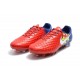 Nouveau Crampons Foot Nike Magista Opus II FG Chaussures Barcelona Rouge Bleu