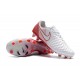 Nouveau Crampons Foot Nike Magista Opus II FG Chaussures Blanc Rouge