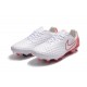 Nouveau Crampons Foot Nike Magista Opus II FG Chaussures Blanc Rouge