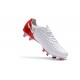 Nouveau Crampons Foot Nike Magista Opus II FG Chaussures Blanc Rouge