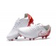 Nouveau Crampons Foot Nike Magista Opus II FG Chaussures Blanc Rouge