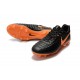 Nouveau Crampons foot Nike Tiempo Legend VII FG Noir Orange