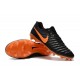 Nouveau Crampons foot Nike Tiempo Legend VII FG Noir Orange