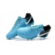 Nouveau Crampons foot Nike Tiempo Legend VII FG Bleu Gamma Blanc Obsidienne Bleu Glacier