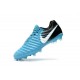 Nouveau Crampons foot Nike Tiempo Legend VII FG Bleu Gamma Blanc Obsidienne Bleu Glacier